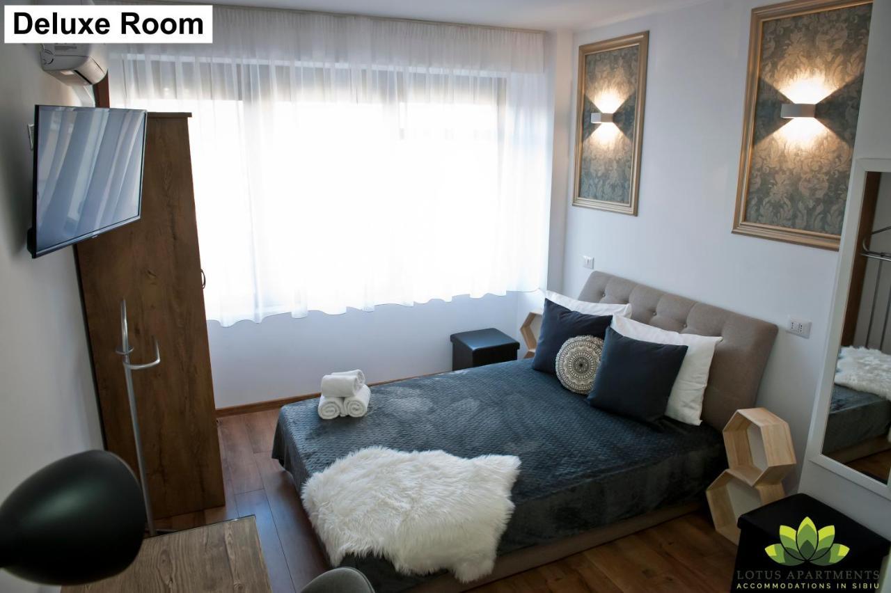 Sibiu Lotus Apartments Bagian luar foto